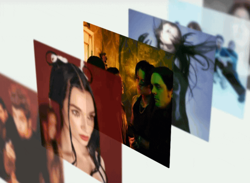 An example of a spinning component embedded in a Framer website