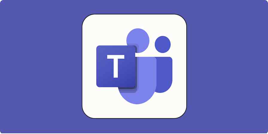 A hero image for Microsoft Teams app tips with the Microsoft Teams logo