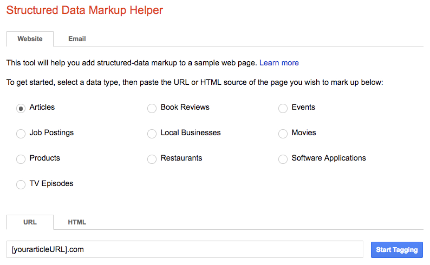 Structure data set up manager