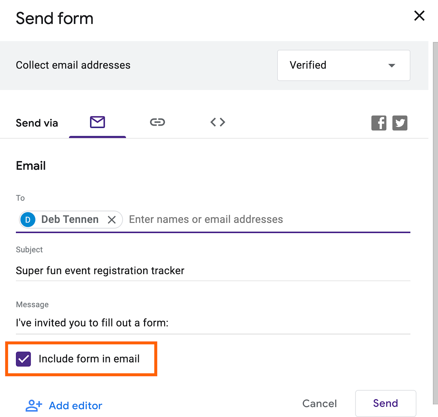 How to create a Google form that doesn't require sign-in to fill