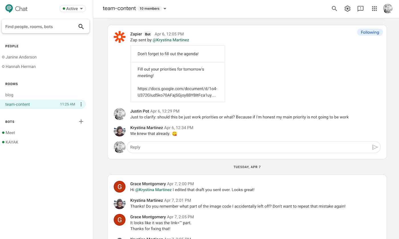 The 5 Best Team Chat Apps In 2020 Zapier