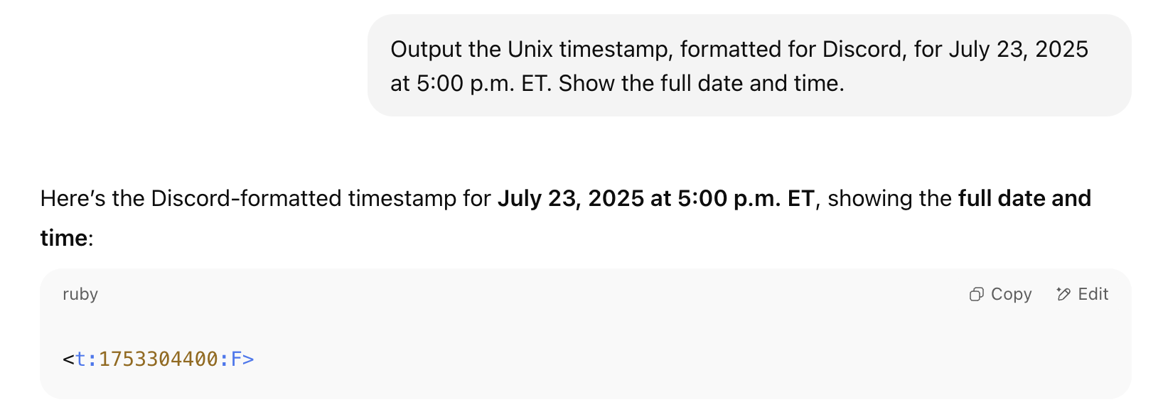 Discord timestamp generated by ChatGPT. 