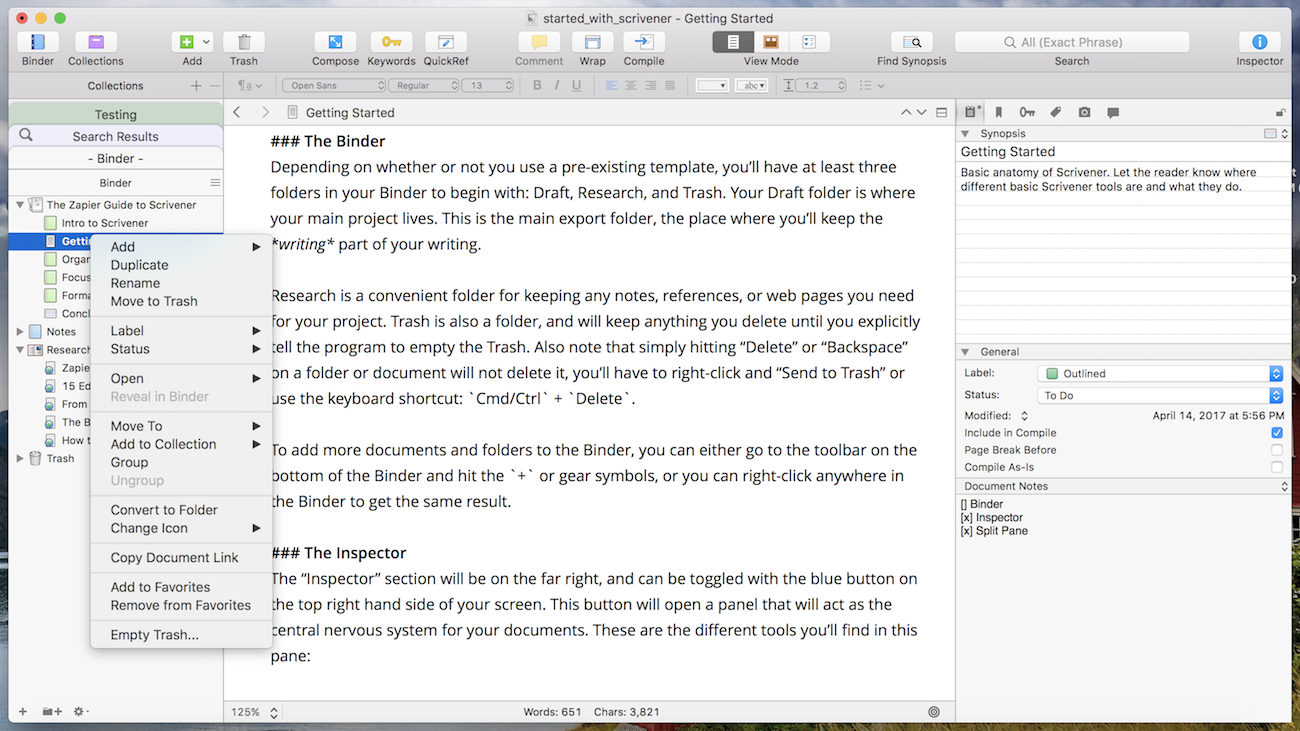 How To Get Started With Scrivener: The Writing App For Organized ...