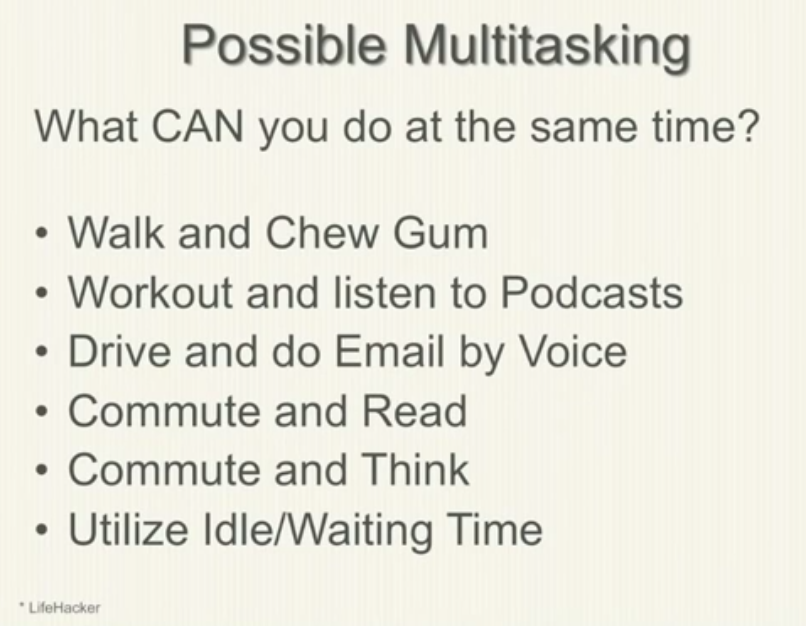 Multitasking