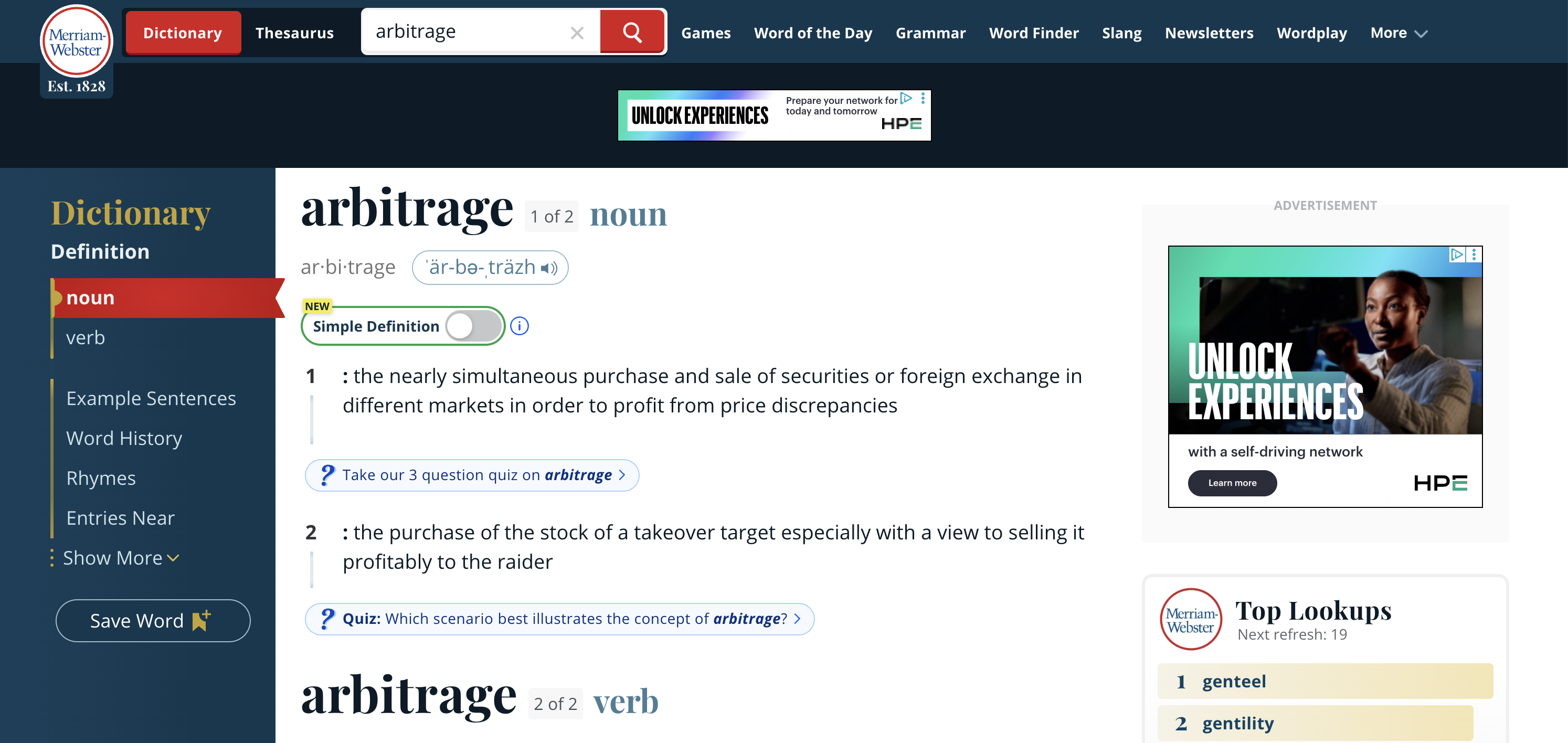Merriam-Webster, our pick for the best free writing software for finding the perfect word.