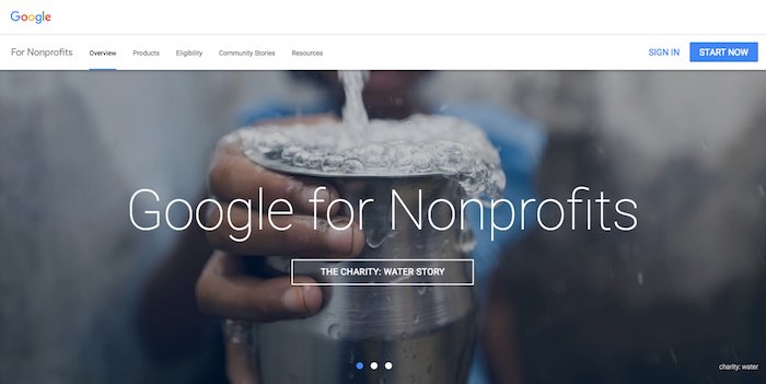 Google for Nonprofits