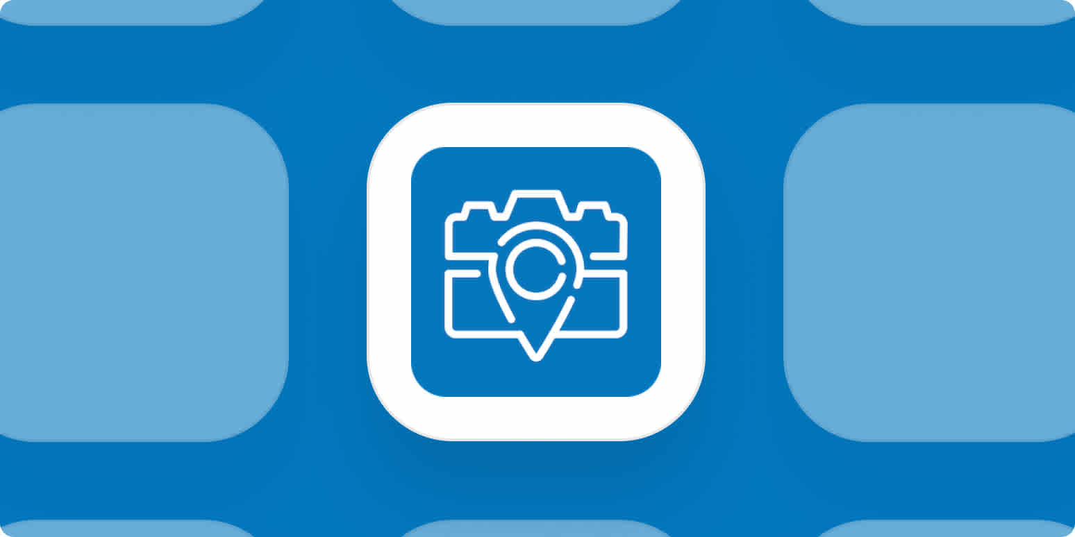 CompanyCam app logo on a blue background