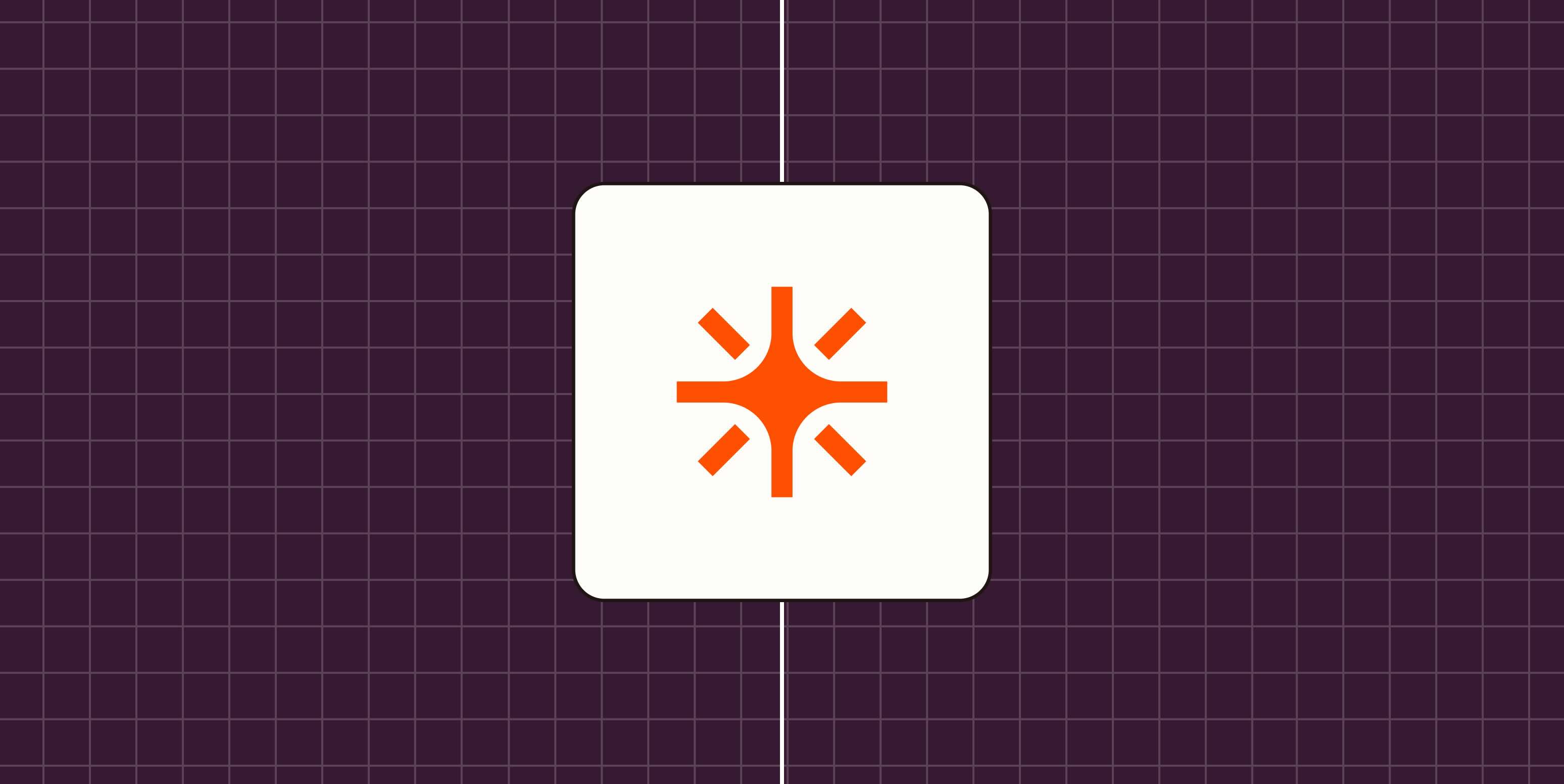 Hero image with a stylized icon representing AI