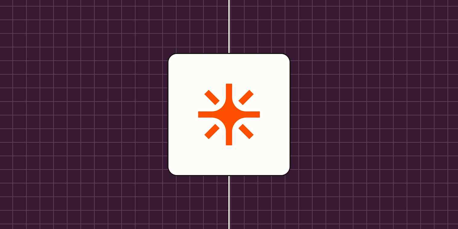 Hero image with a stylized icon representing AI