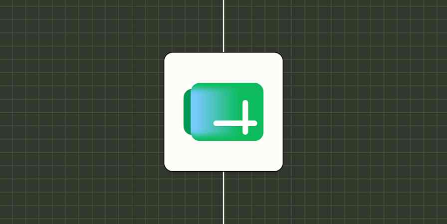 Google Sheets logo against a checkered, dark green background.