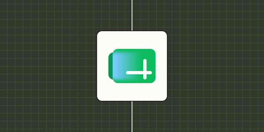 Google Sheets logo against a checkered, dark green background.