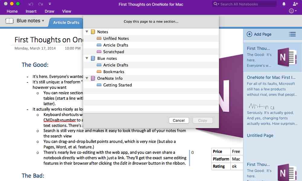Use OneNote Templates to Streamline Meeting, Class, Project, and Event