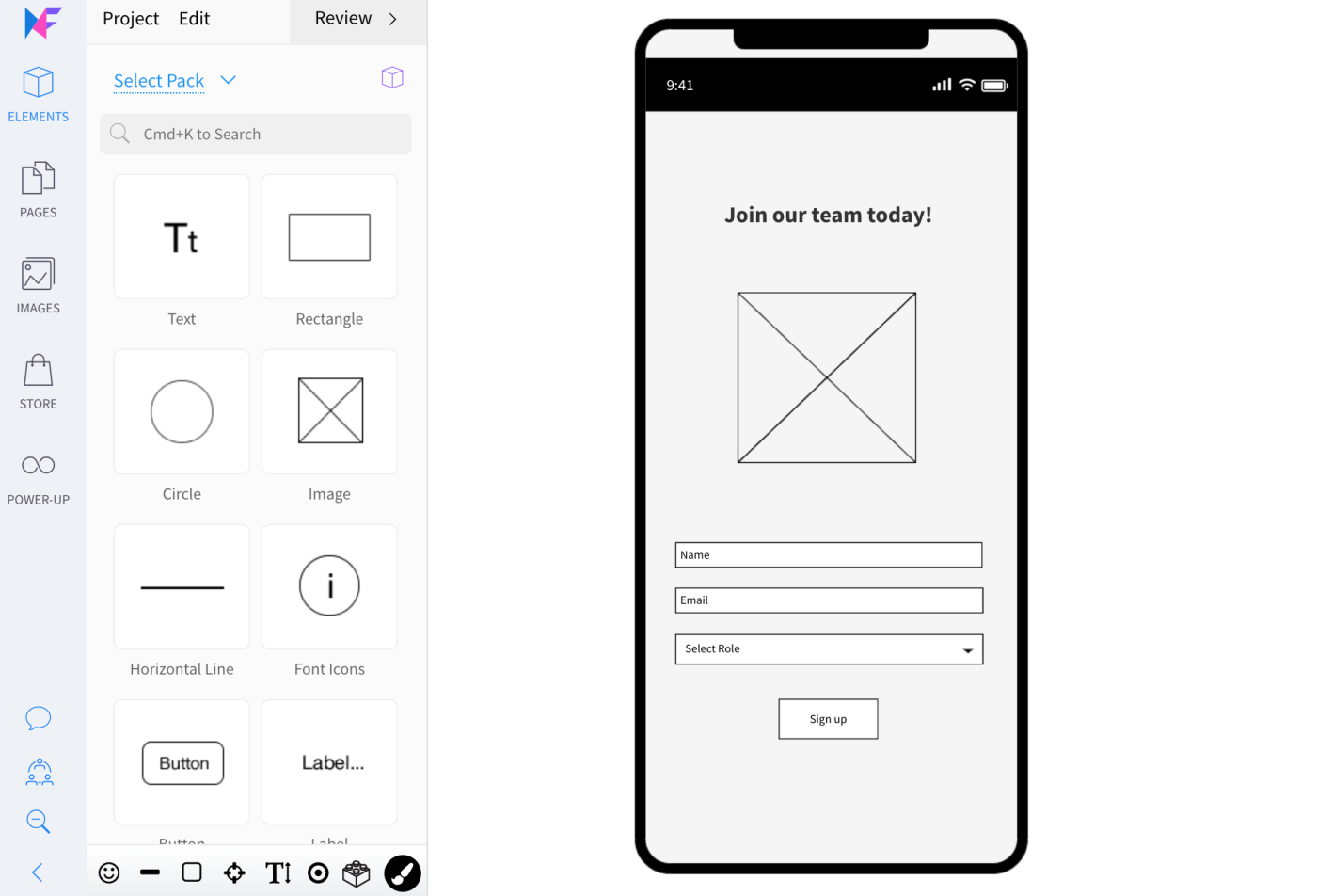 Mockflow, our pick for the best wireframe tool for end-to-end project management