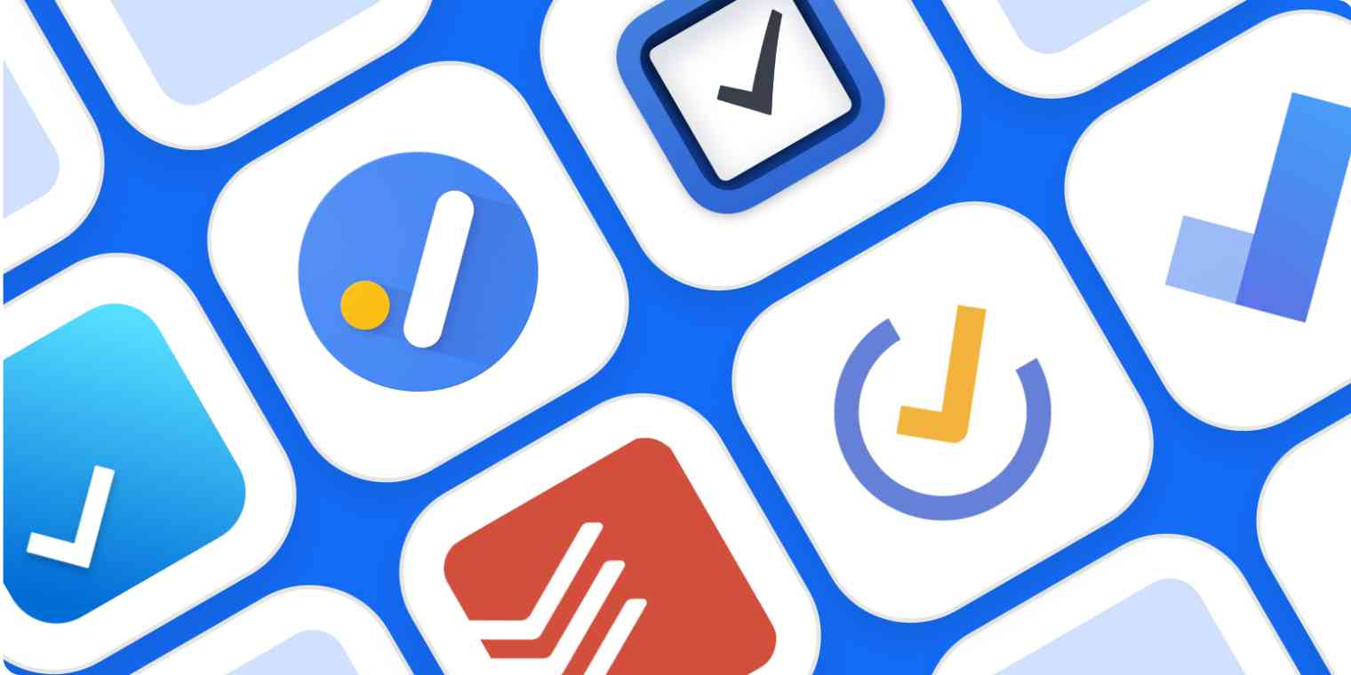 A hero image with the logos of the best to-do list apps