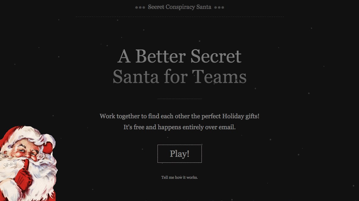 Conspiracy Santa