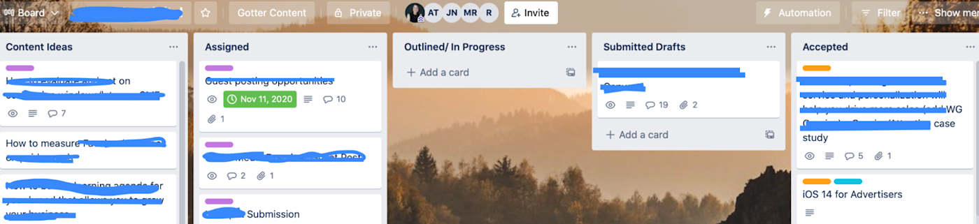 List Progress Bar for Trello