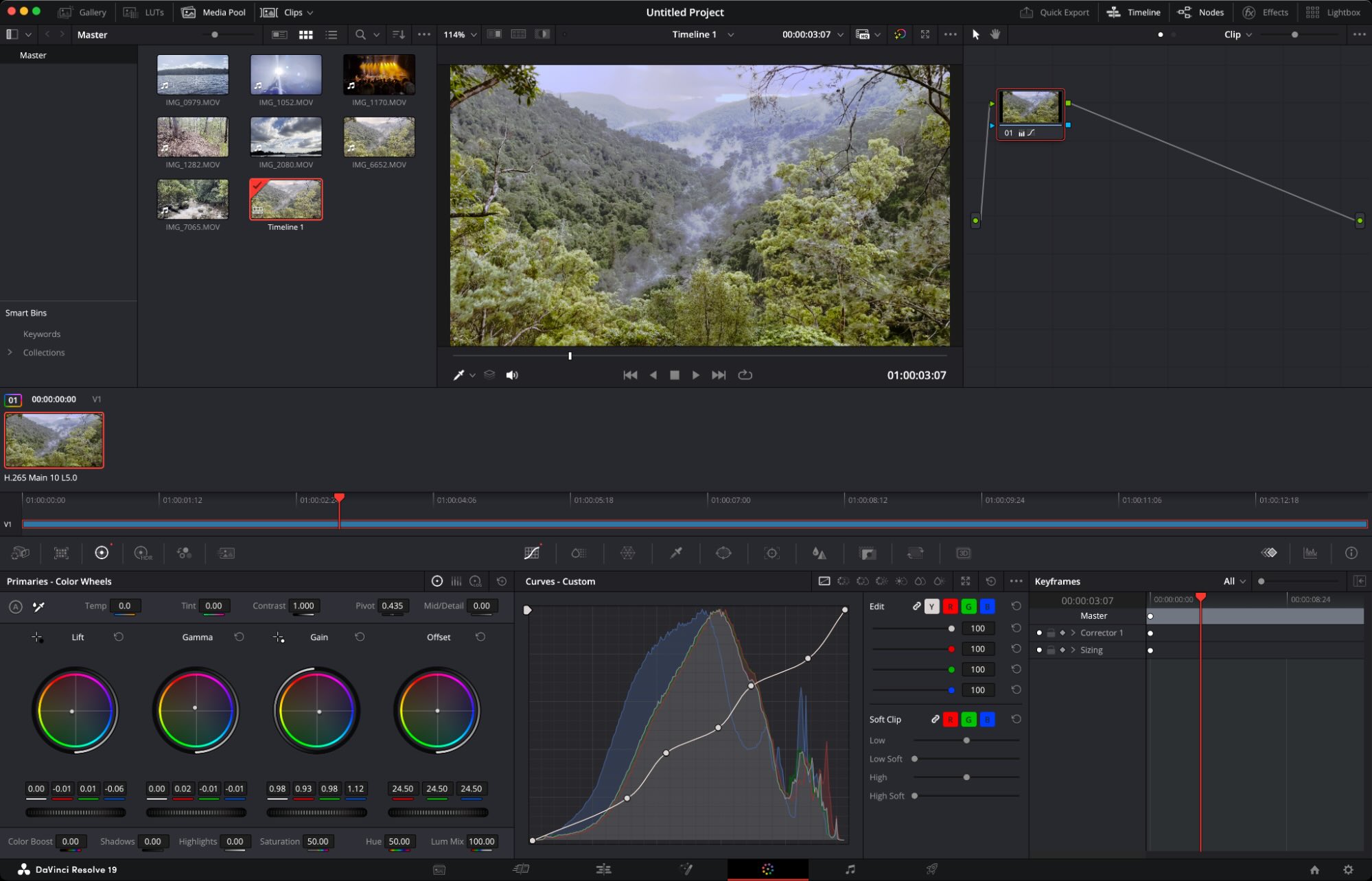 DaVinci Resolve, our pick for the best professional-level free video editing software on Windows and Mac