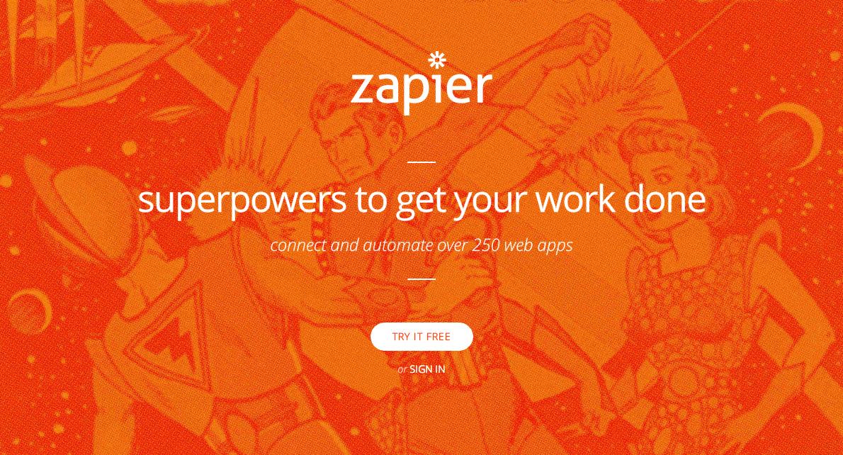 Zapier is an app automation platform that lets you connect over 750 business applications—without any coding required.