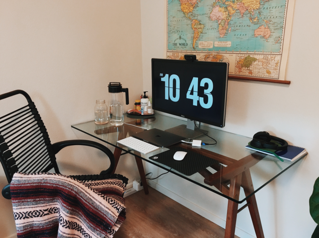 Erin Chock workspace