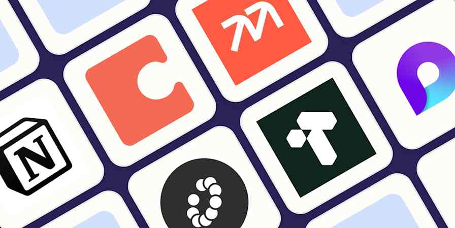 Hero image with the logos of the best Notion alternatives