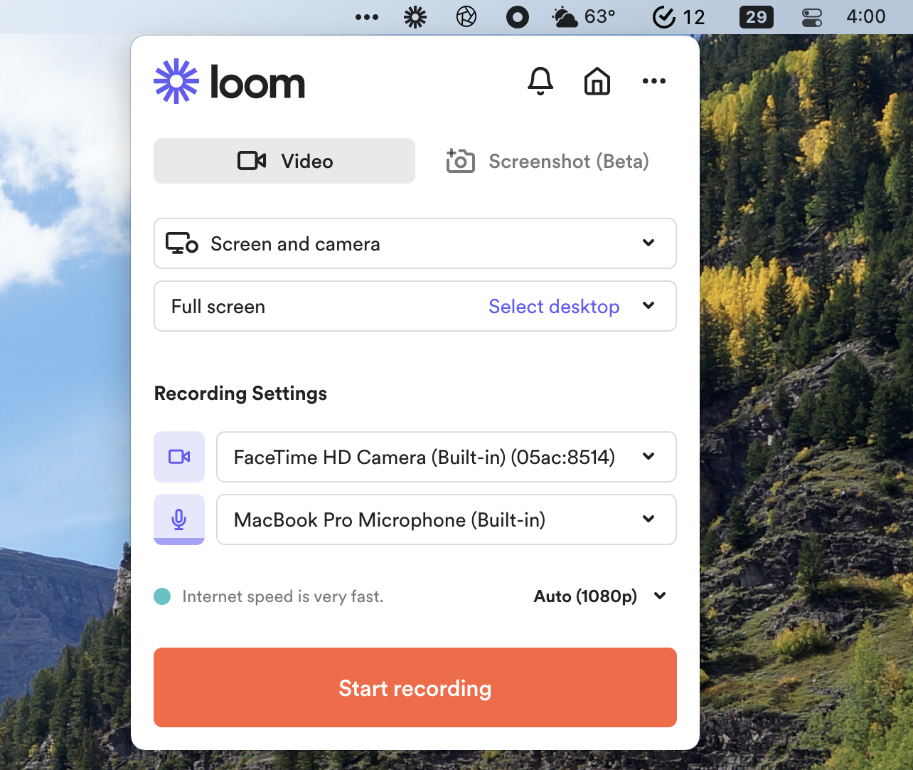 screen recording app for mac free