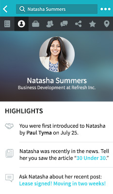 Refresh app example