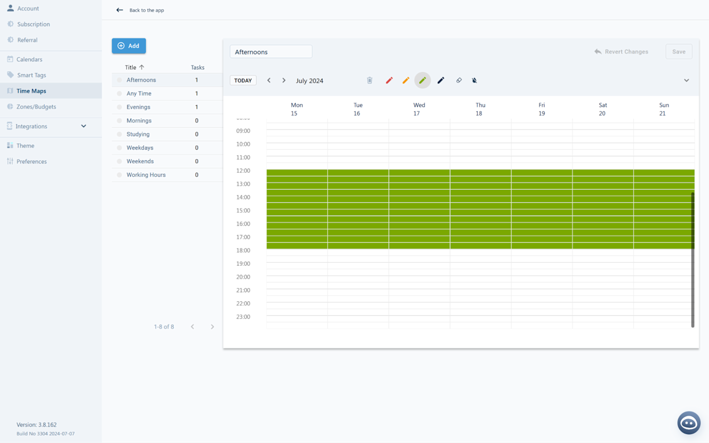 SkedPal, our pick for the best AI scheduling assistant for time blocking