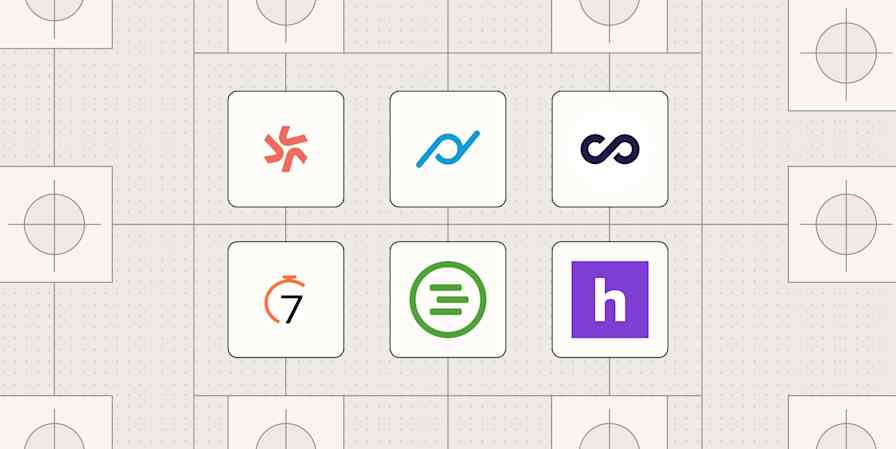 Hero image with the logos of the best employee scheduling software