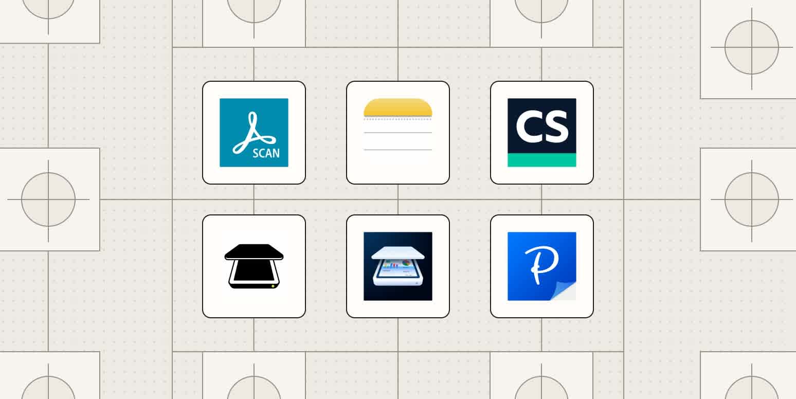 Hero image for the best mobile scanning and OCR apps