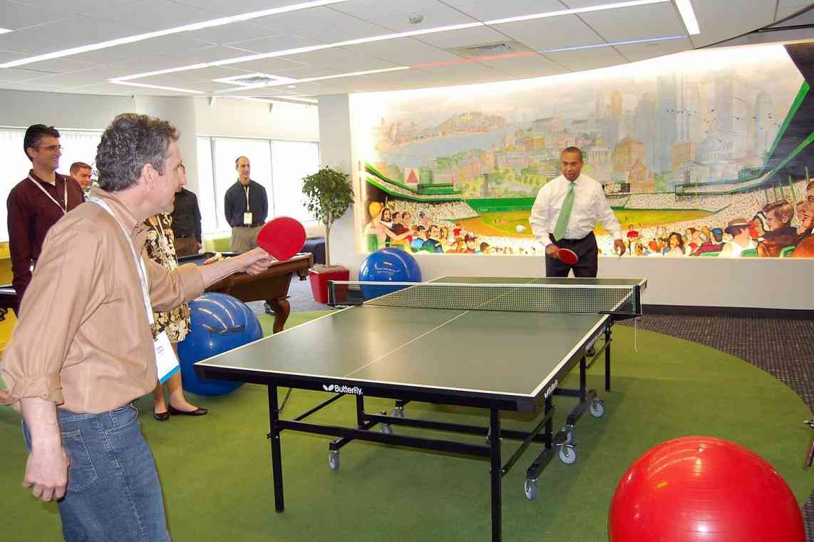 Benefits of Ping Pong in the workplace