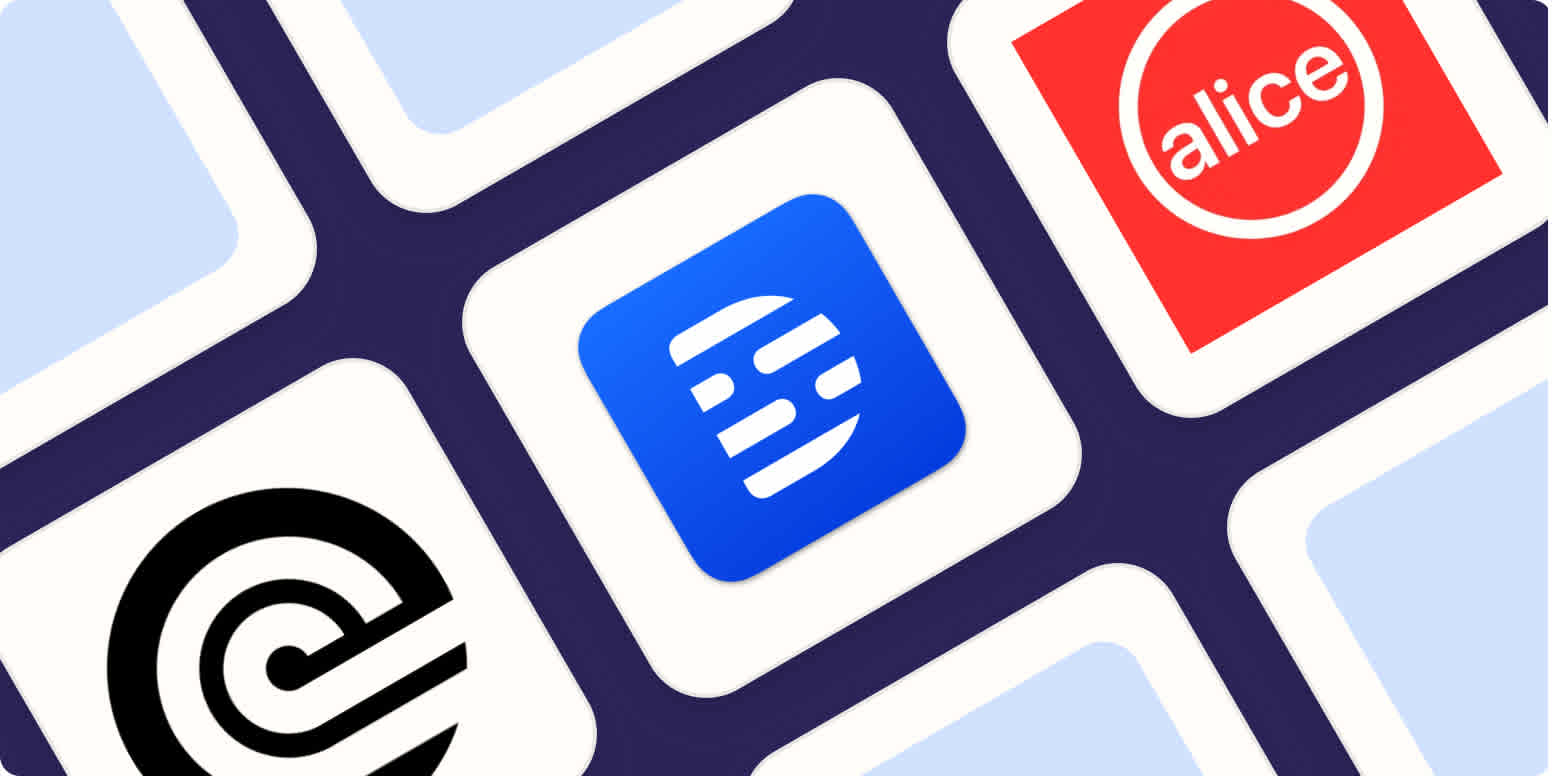 A hero image with the logos of the best transcription services