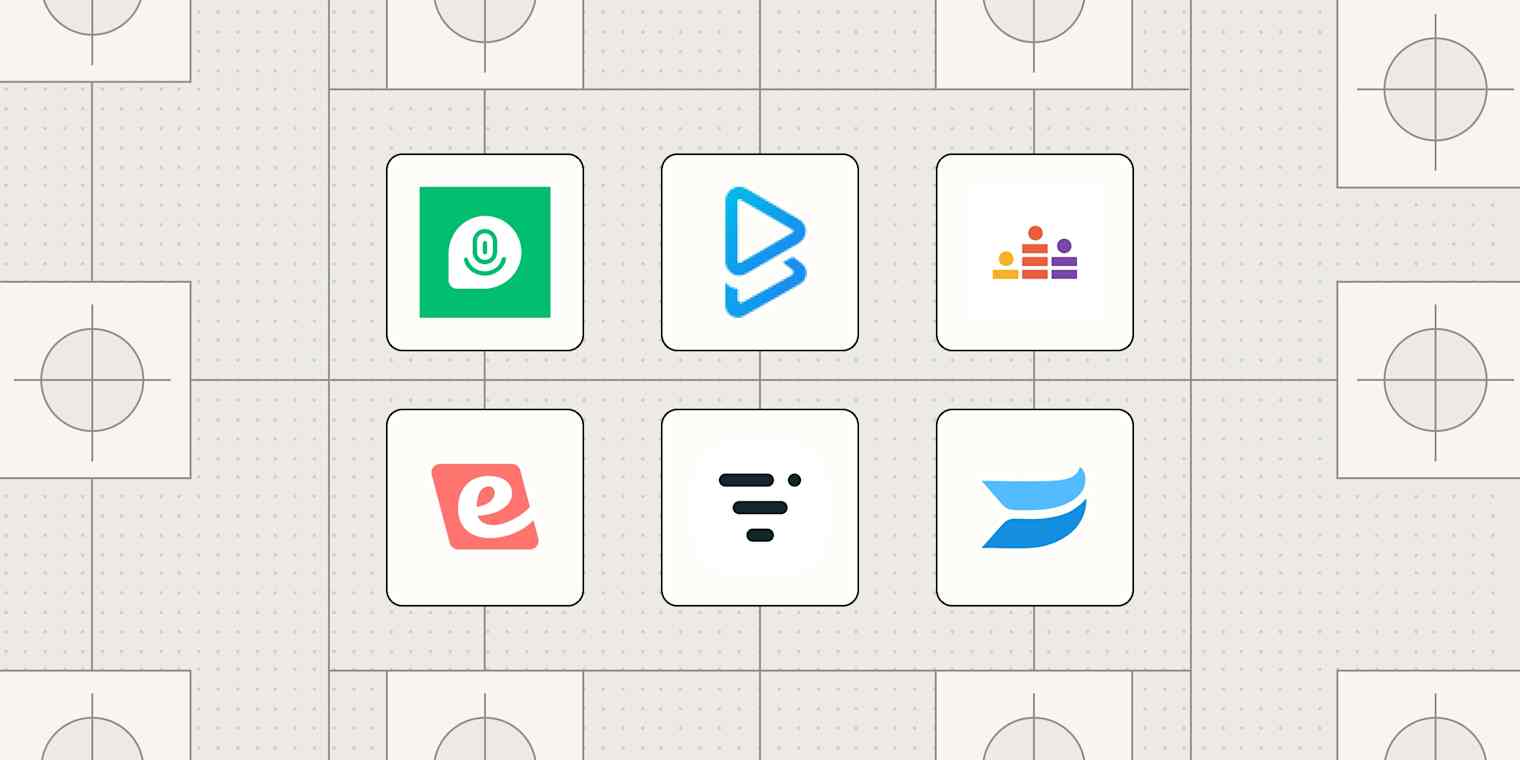 Hero-Bild mit den Logos der besten Webinar-Software