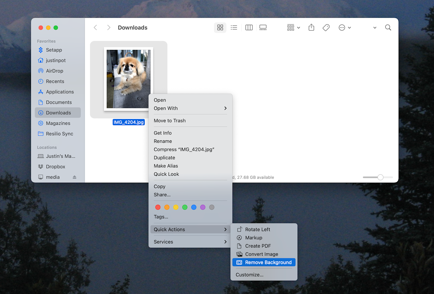 How to remove the background from an image on an iPhone or Mac | Zapier