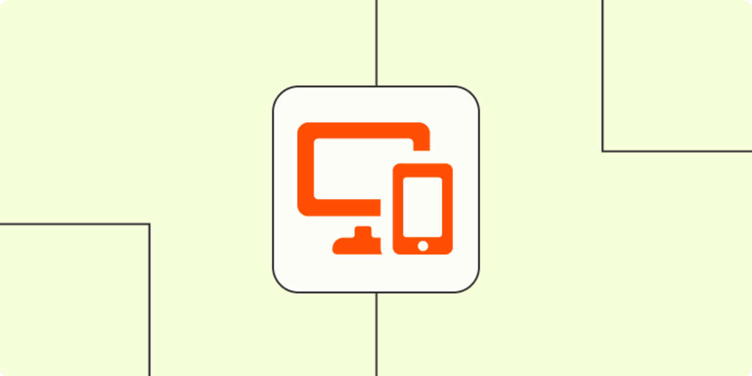 Hero image with icons for a phone and computer