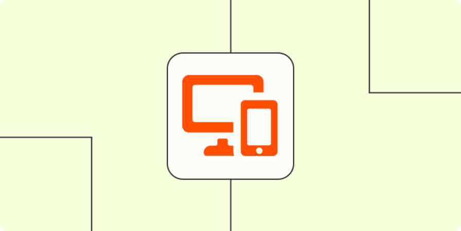 Hero image with icons for a phone and computer