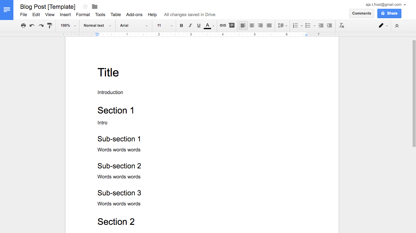 google-word-document-templates