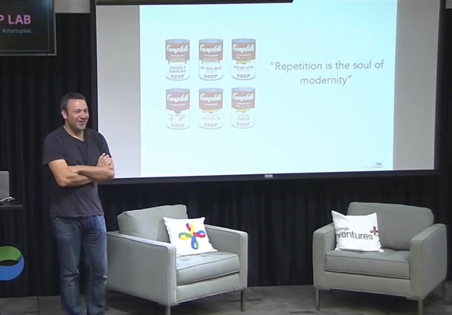 Repetition is the soul of modernity slide