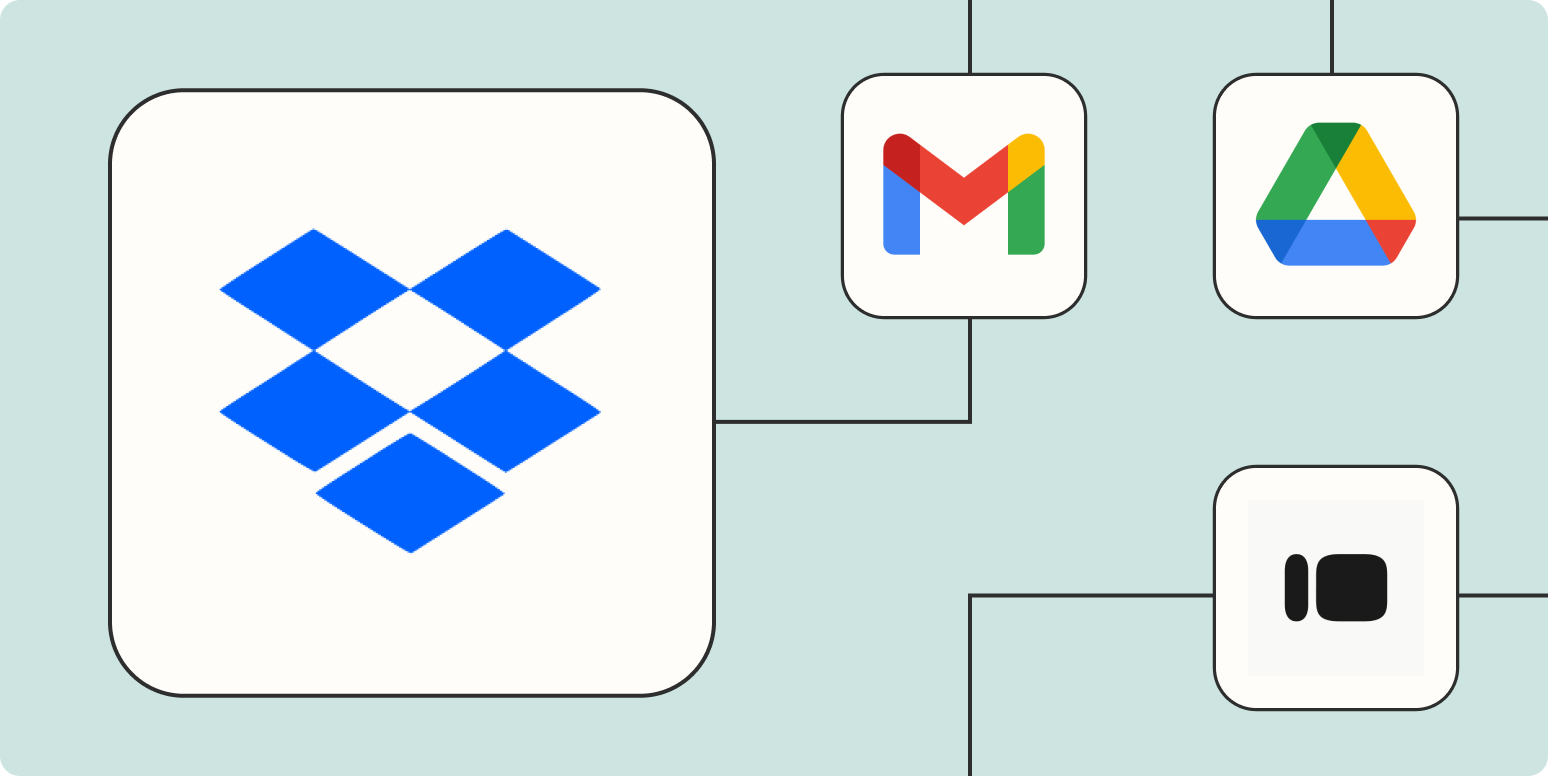 Stay effortlessly organized with Zapier's Dropbox integration