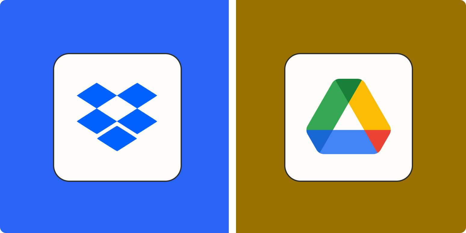 Should I use Google or Dropbox?