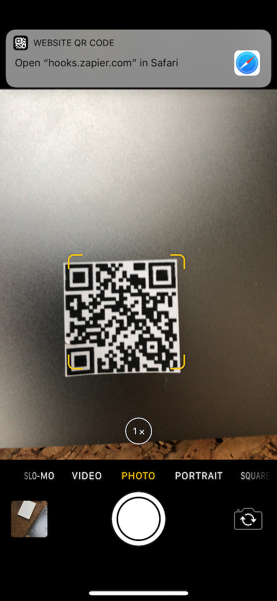 Trigger automation from QR codes and NFC tags | Zapier