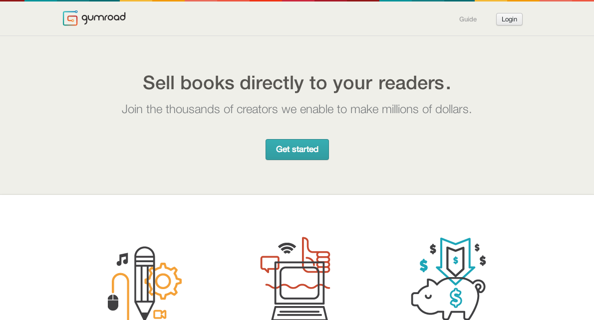 Gumroad is a simple yet powerful ecommerce platform for digital goods that is geared towards artists, musicians, and makers, but is also functional for lead generation magnets.