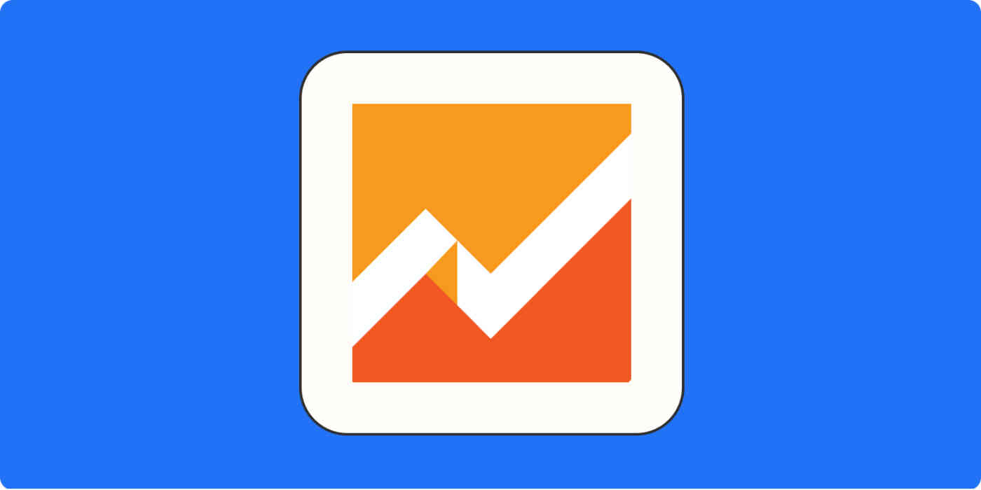 Hero image with the Google Analytics logo