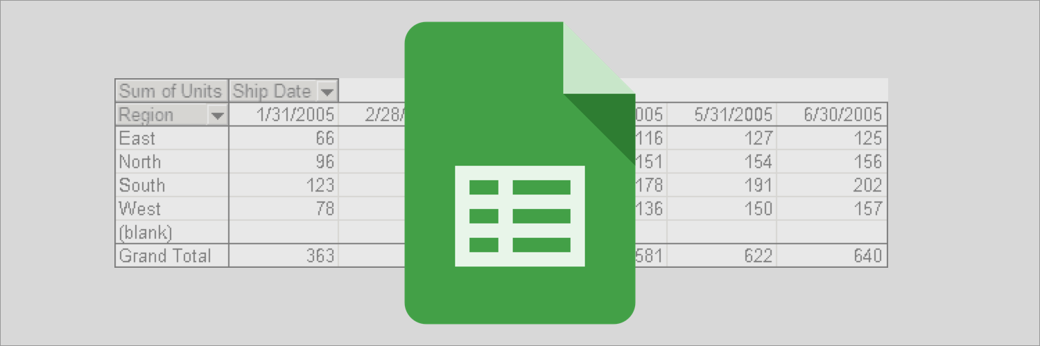 Pivot Tables In Google Sheets Youtube