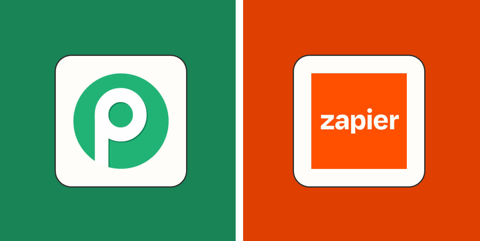 Hero image with the logos of Pabbly and Zapier
