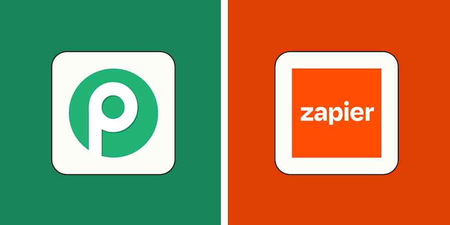 Hero image with the logos of Pabbly and Zapier