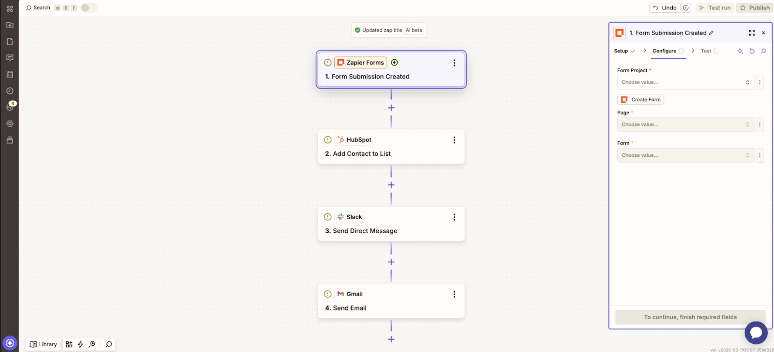 Zapier, our pick for the best AI marketing tool for automating your workflows. 