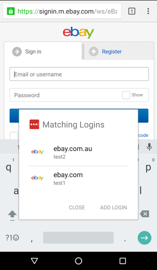 LastPass for Android