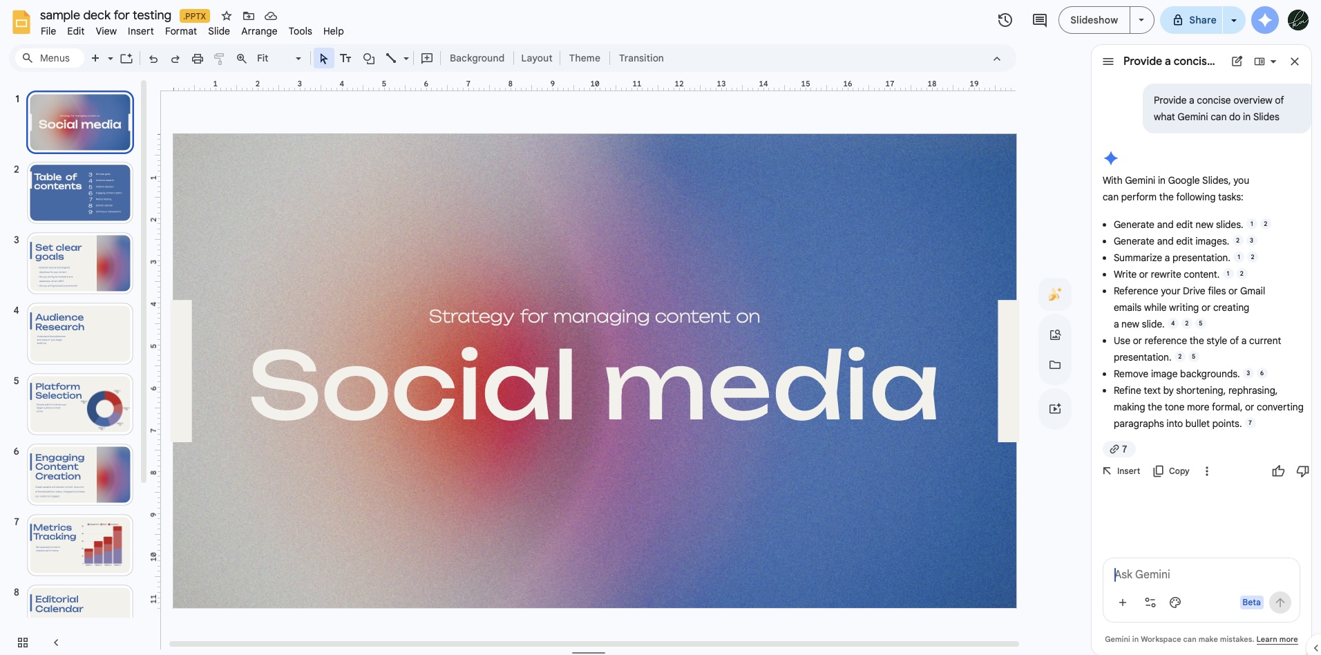 Google Slides, our pick for the best presentation software for Google users