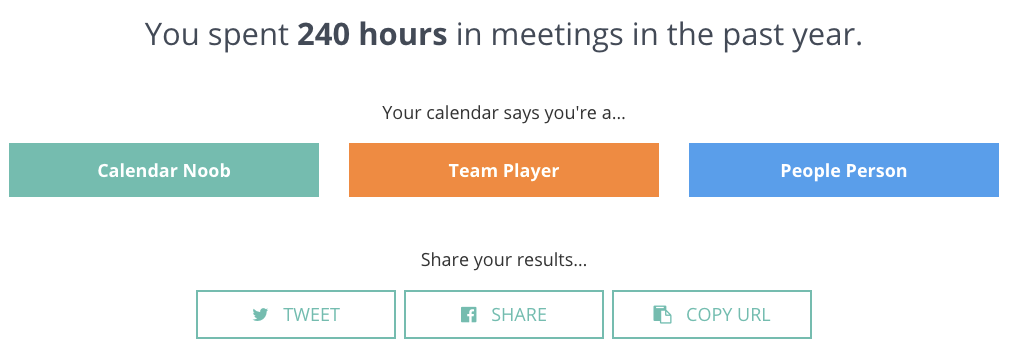 Meeting Calculator