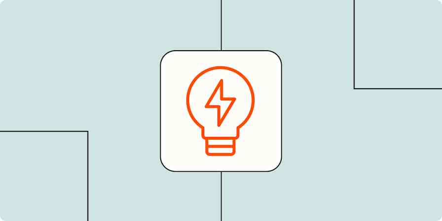 Hero image with a light bulb